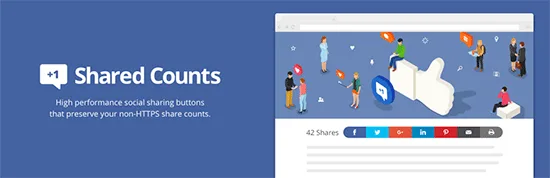 إضافة Shared Counts