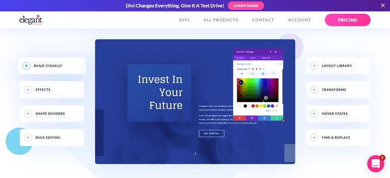 divi builder