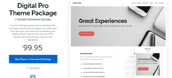 Digital Pro قوالب ووردبريس للمتاجر الإلكترونية