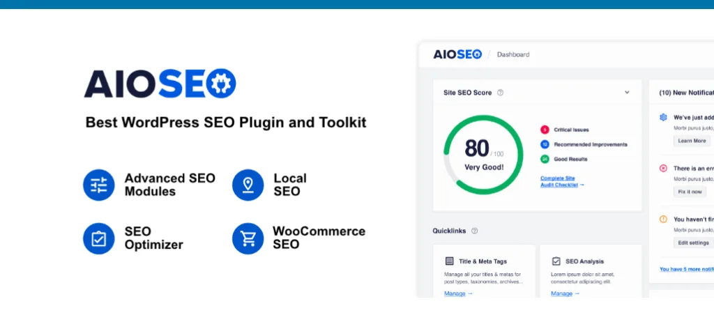 All in one seo plugin