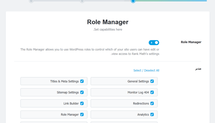 Role manager 