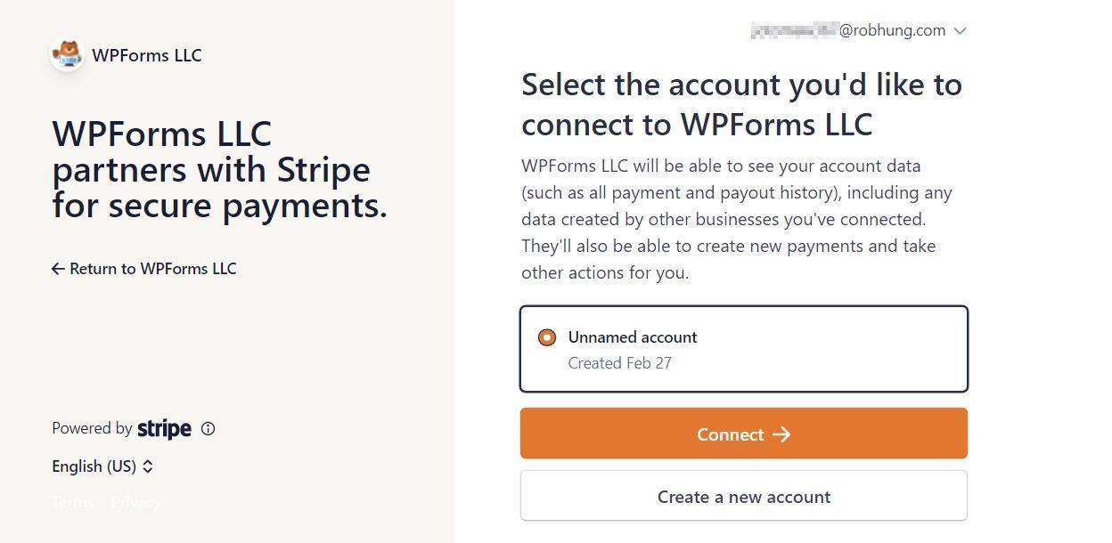 ربط WpForms مع Stripe - إضافة WpForms