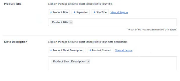 AIOSEO Woocommerce